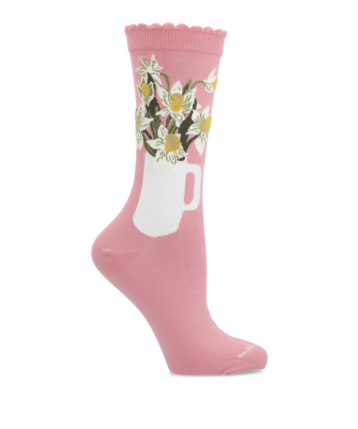Calcetin Algodón Mujer Diff Narciso Gris Hush Puppies