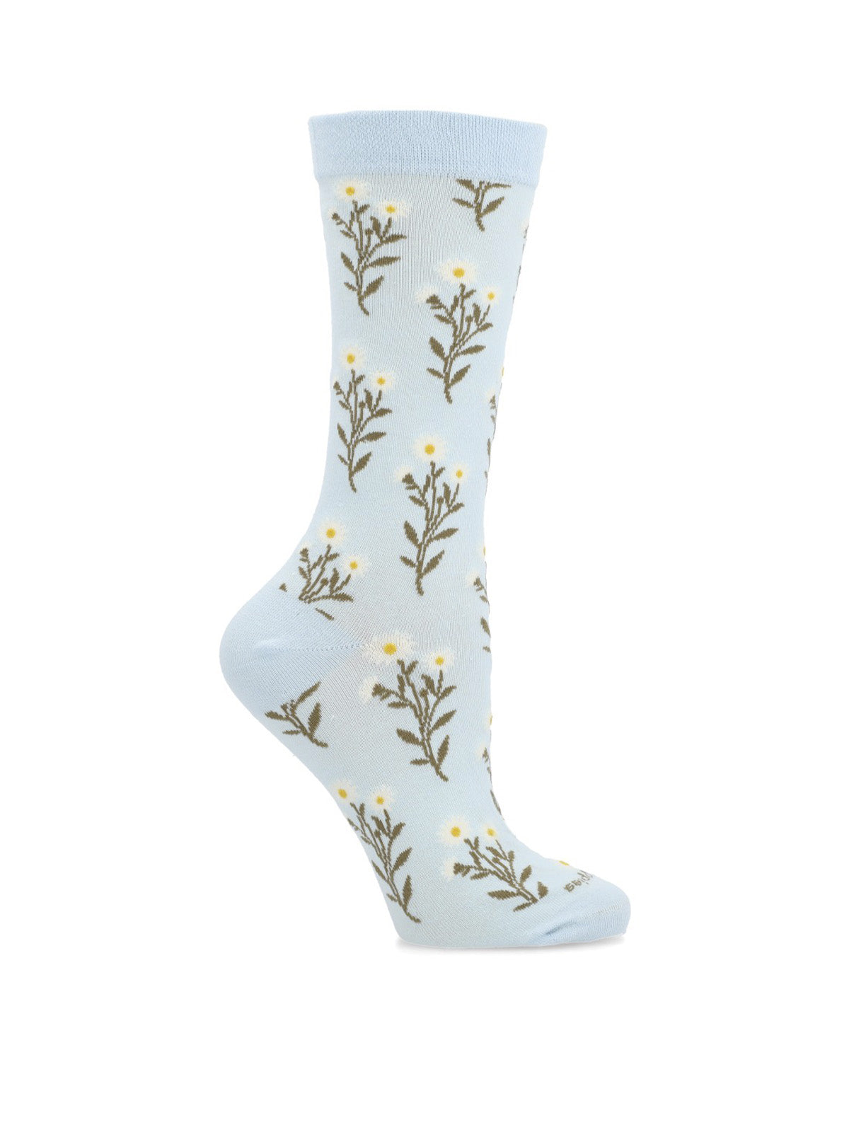 Calcetin Algodón Mujer C Cuff Flowers Gris Hush Puppies