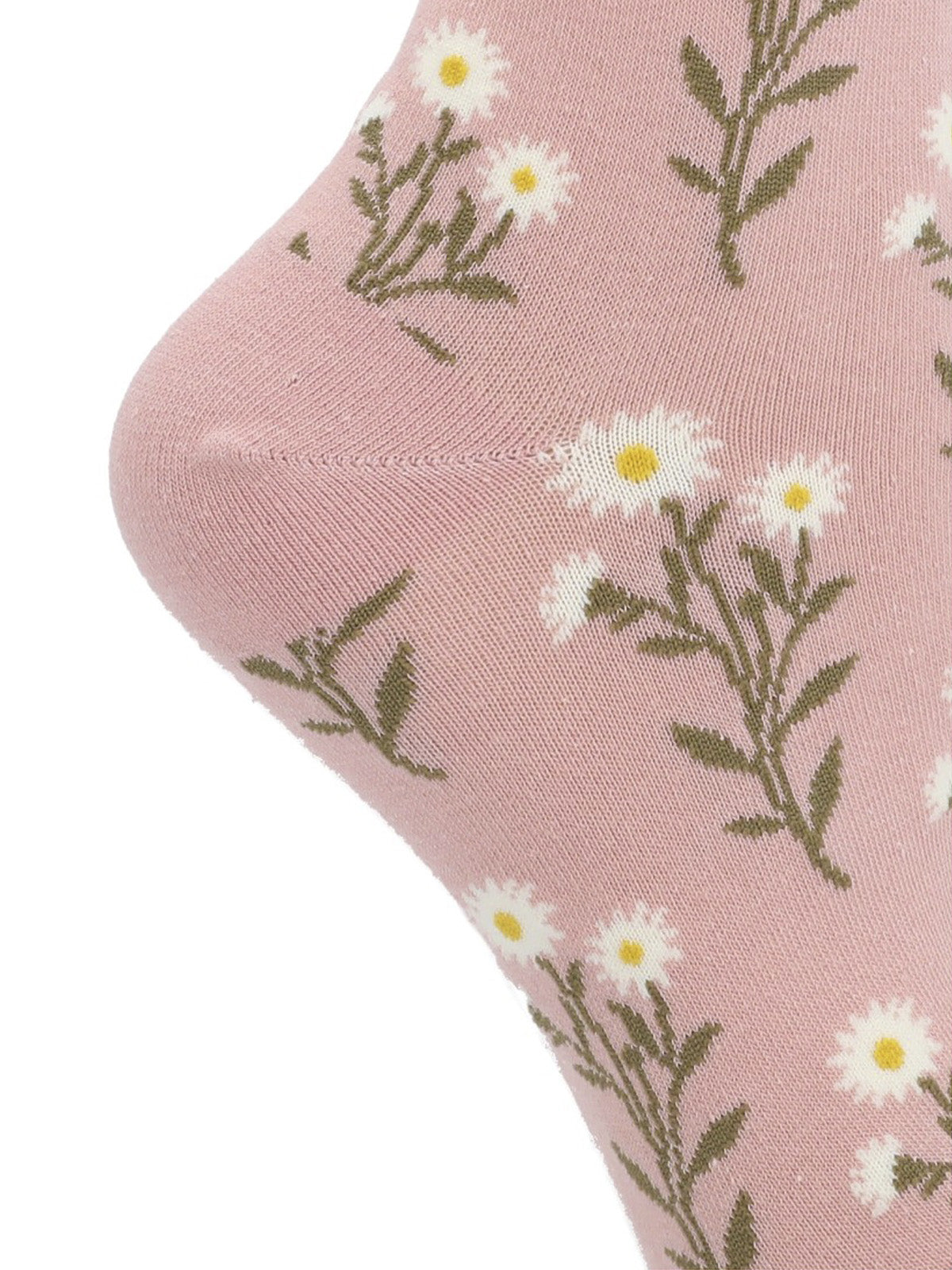 Calcetin Algodón Mujer C Cuff Flowers Gris Hush Puppies