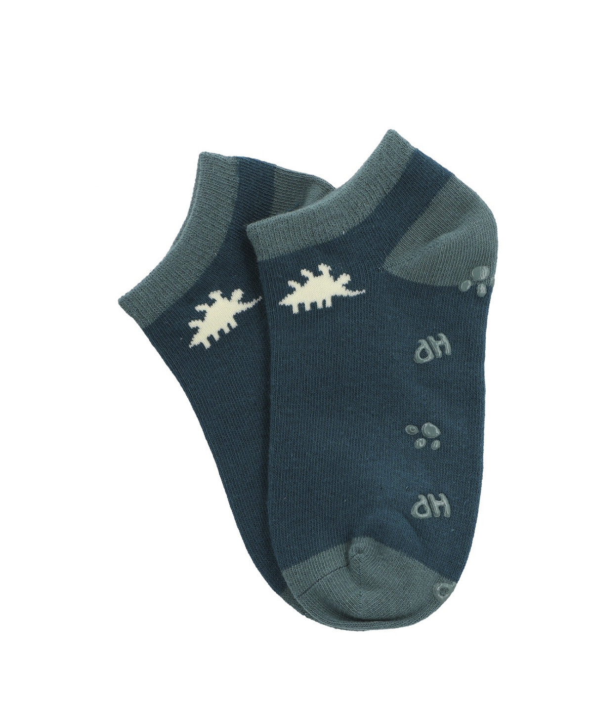 Calcetin Algodón Niño Ped Estegosauro Gris Hush Puppies