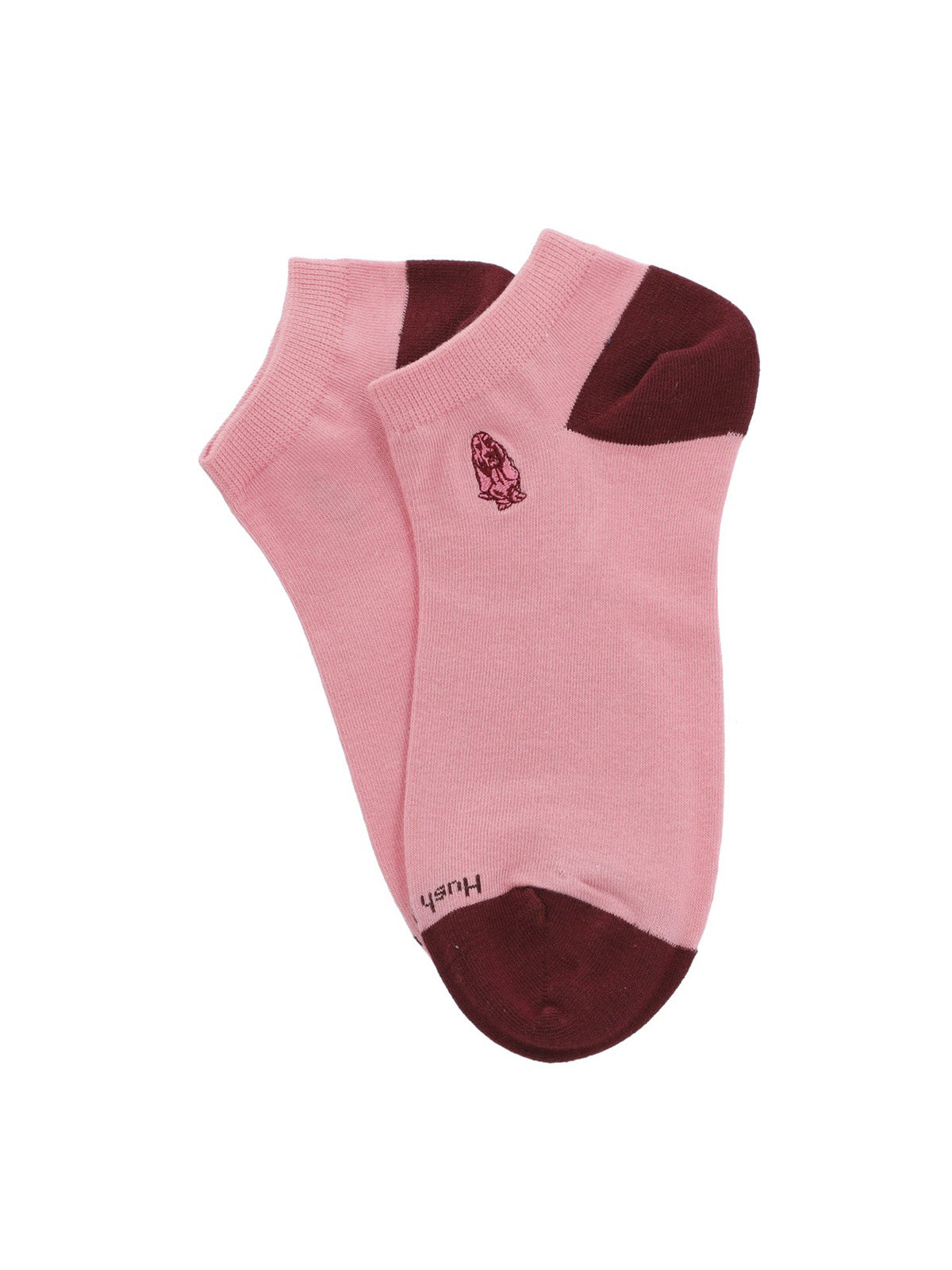 Calcetin Algodón Mujer Ped Clasico Gris Hush Puppies