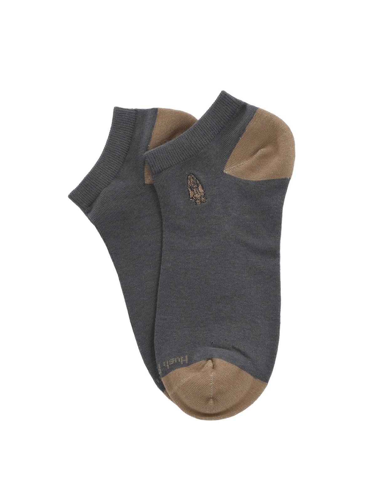 Calcetin Algodón Mujer Ped Clasico Gris Hush Puppies