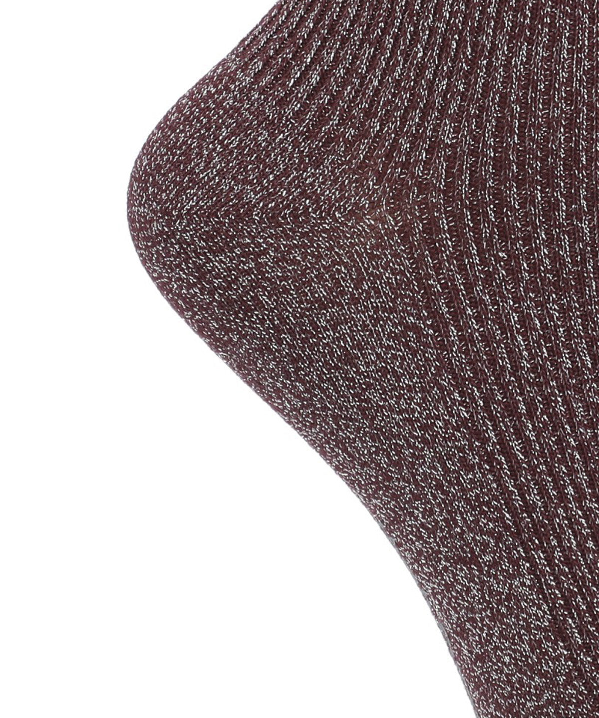 Calcetin Algodón Mujer C Lurex Basic Gris Hush Puppies