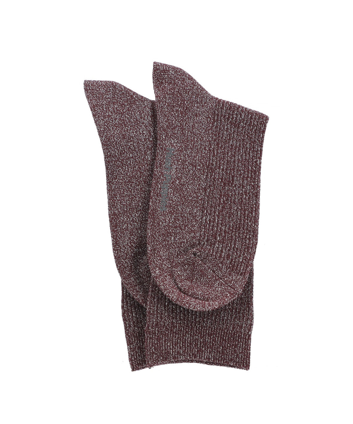 Calcetin Algodón Mujer C Lurex Basic Gris Hush Puppies
