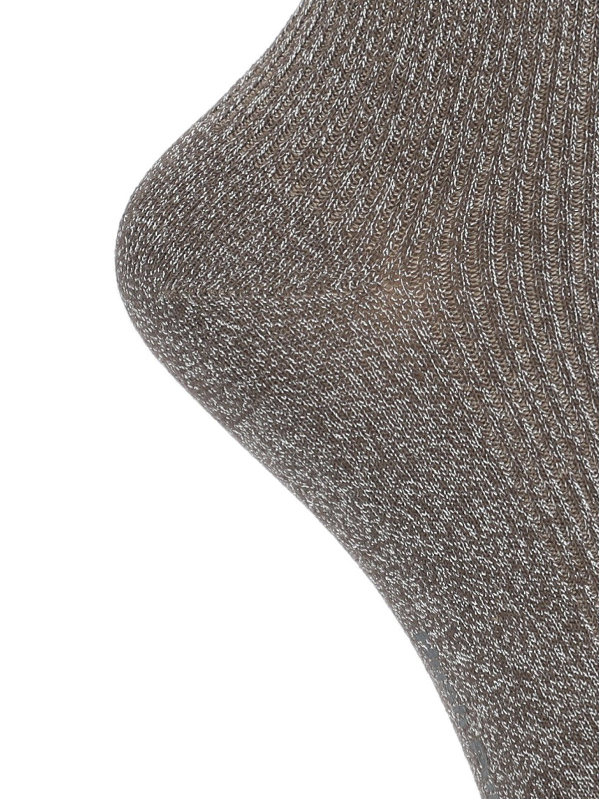 Calcetin Algodón Mujer C Lurex Basic Gris Hush Puppies