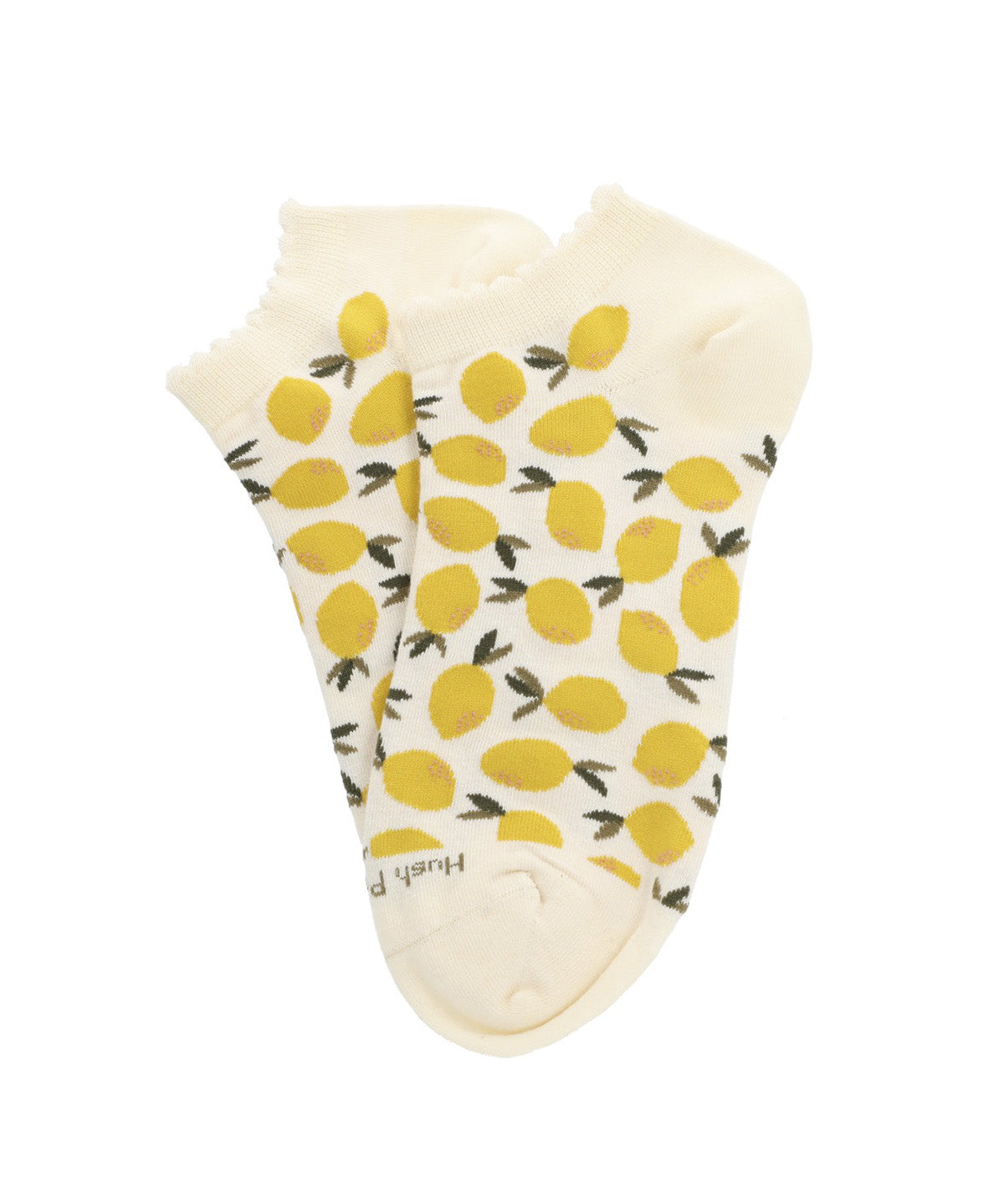 Calcetin Algodón Mujer Ped St Lemon Gris Hush Puppies