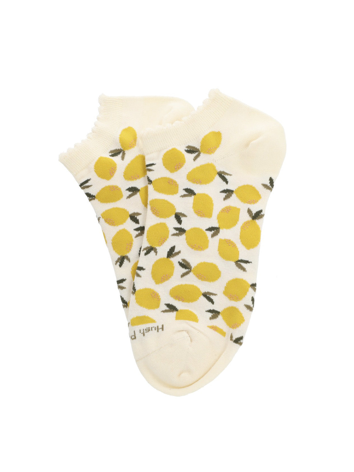 Calcetin Algodón Mujer Ped St Lemon Gris Hush Puppies