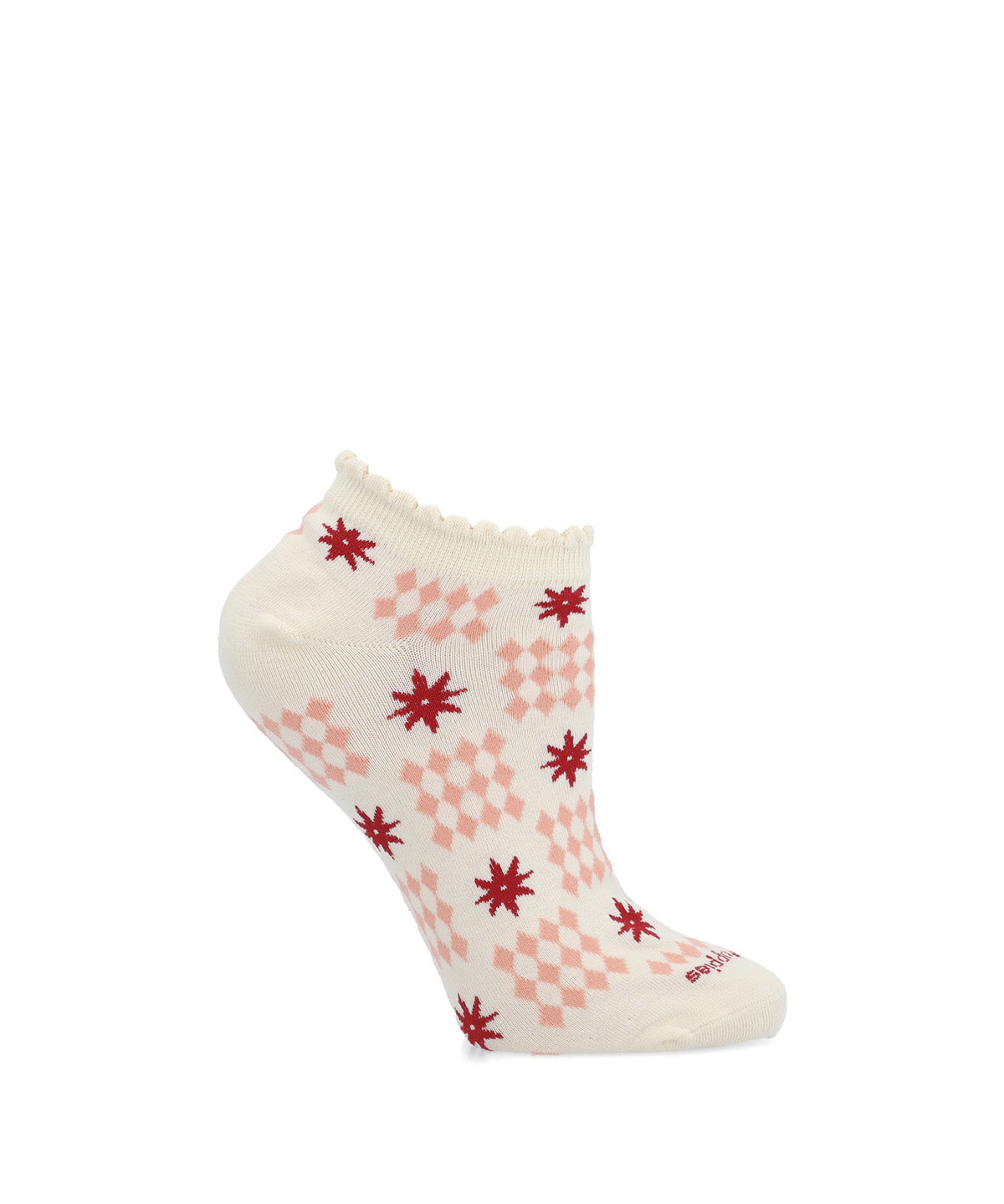 Calcetin Algodón Mujer Ped St Desing Gris Hush Puppies