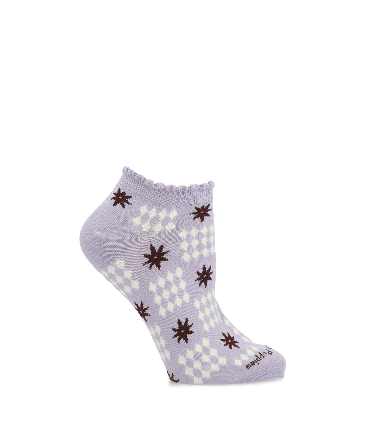 Calcetin Algodón Mujer Ped St Desing Gris Hush Puppies