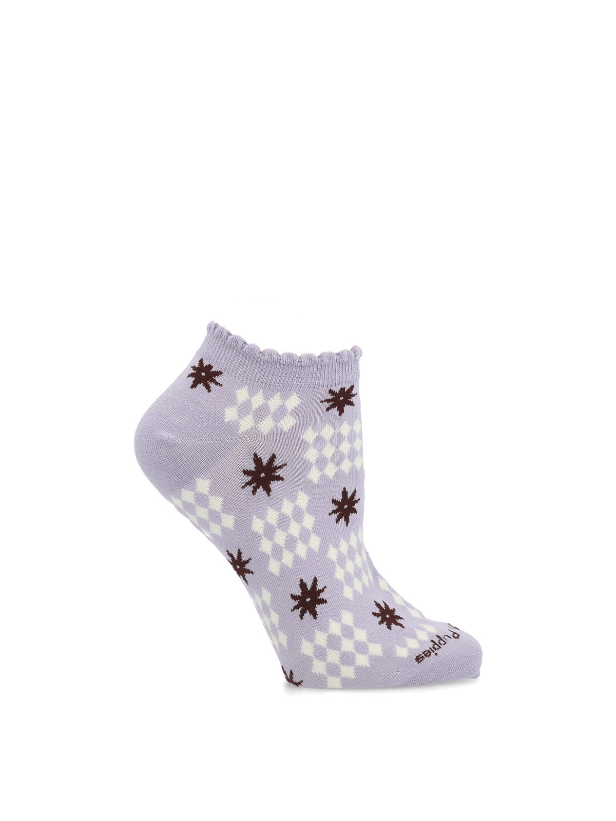 Calcetin Algodón Mujer Ped St Desing Gris Hush Puppies