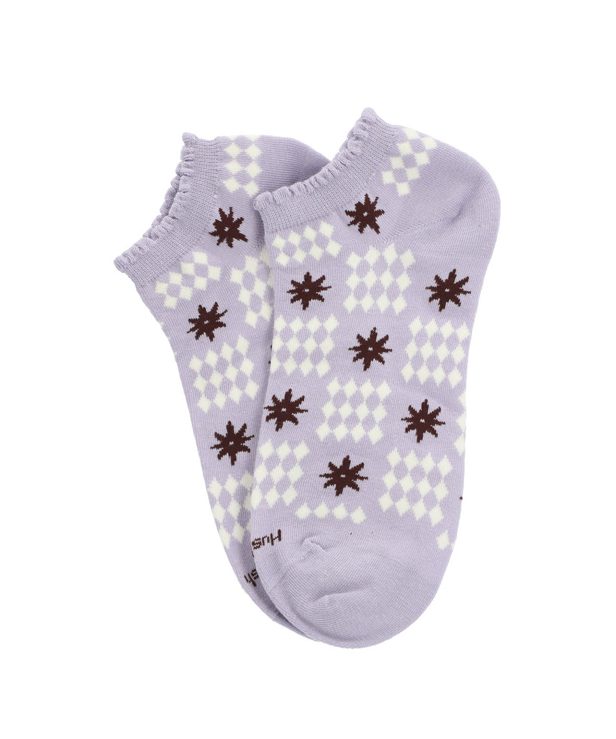 Calcetin Algodón Mujer Ped St Desing Gris Hush Puppies