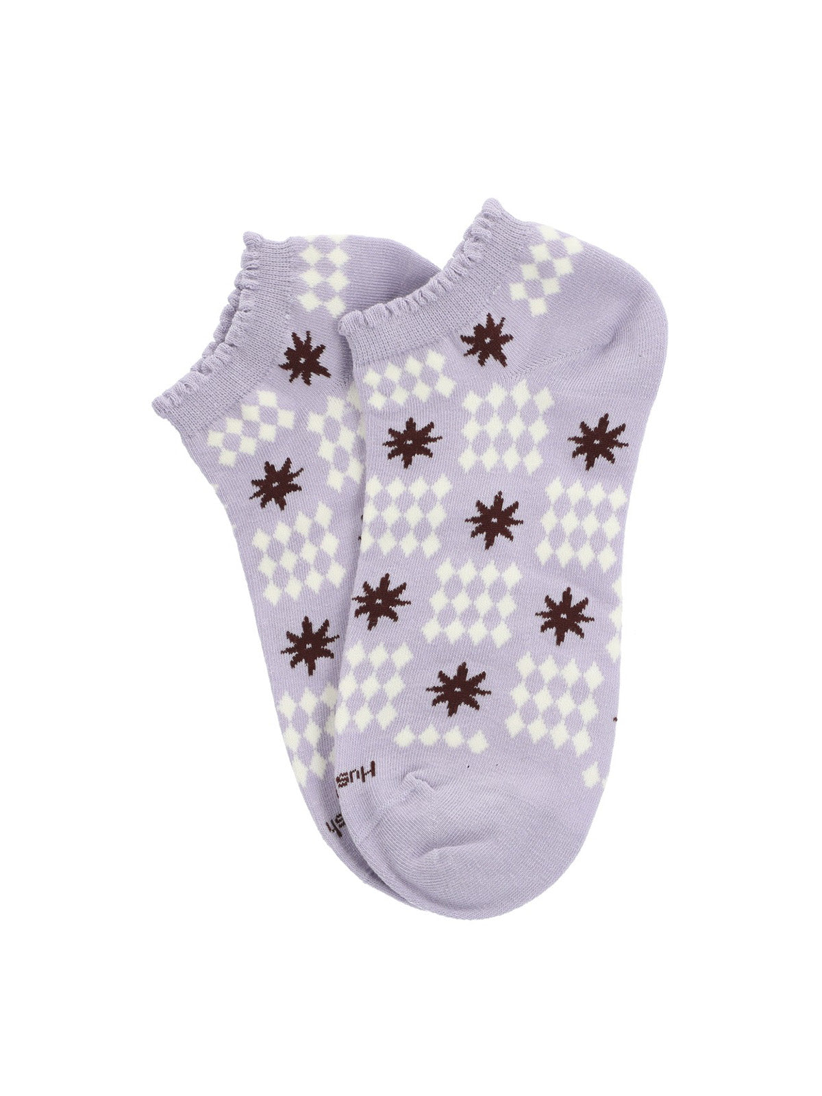 Calcetin Algodón Mujer Ped St Desing Gris Hush Puppies