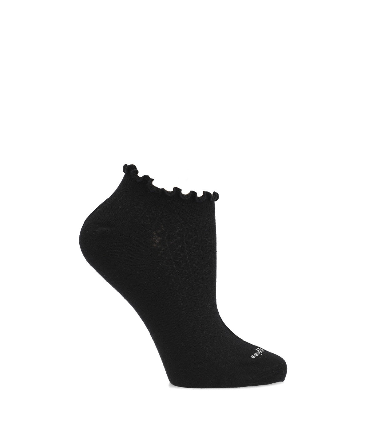 Calcetin Algodón Mujer Ped Bl Liso Gris Hush Puppies