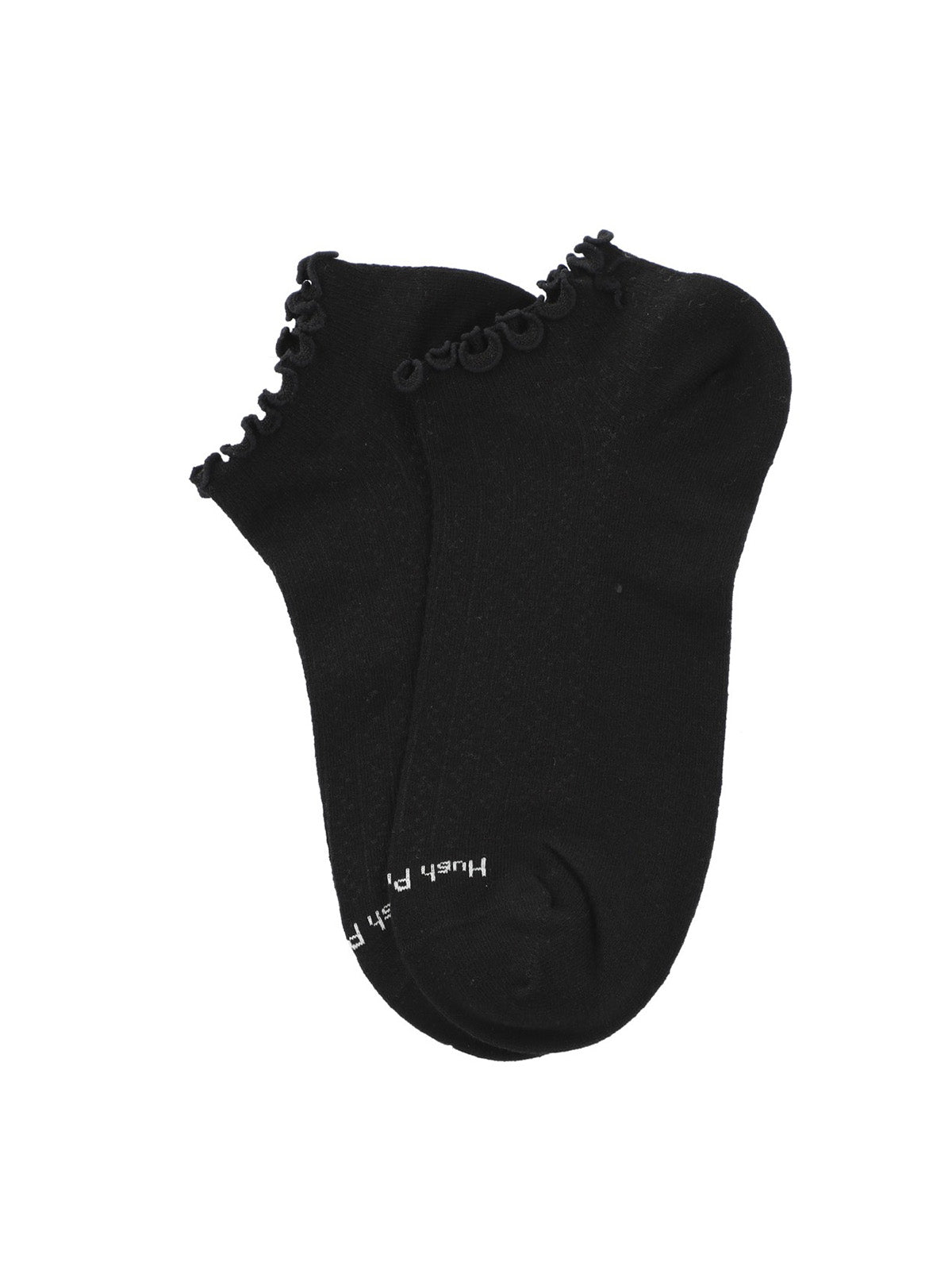 Calcetin Algodón Mujer Ped Bl Liso Gris Hush Puppies