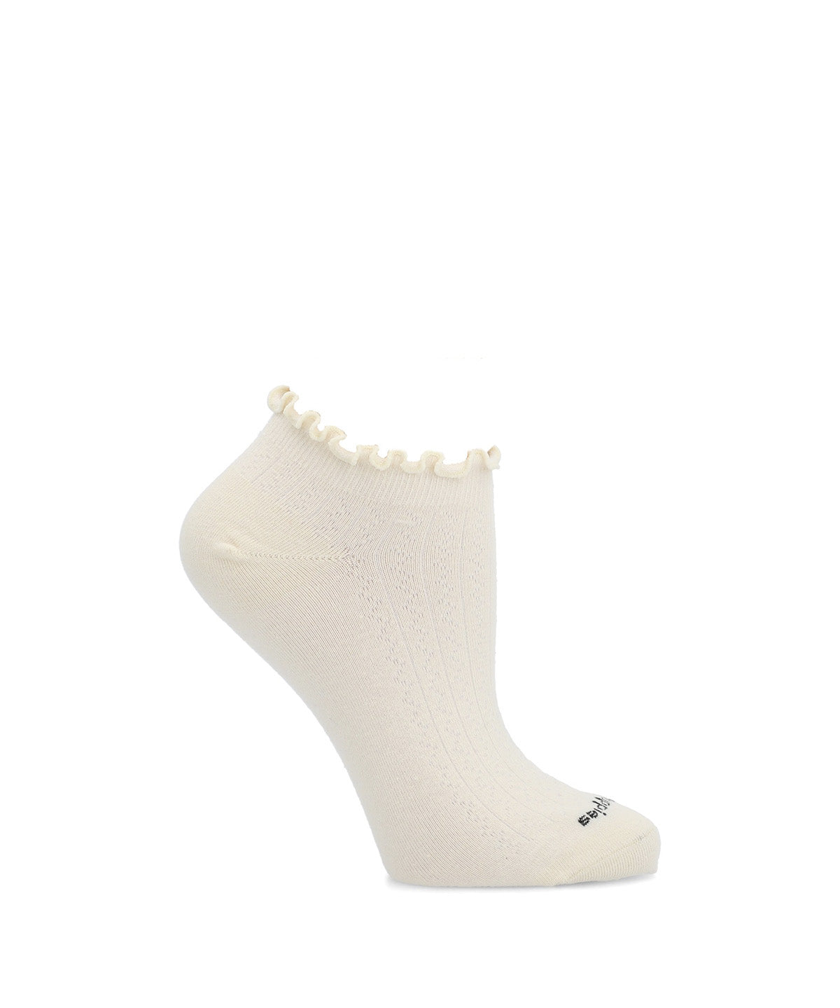 Calcetin Algodón Mujer Ped Bl Liso Gris Hush Puppies