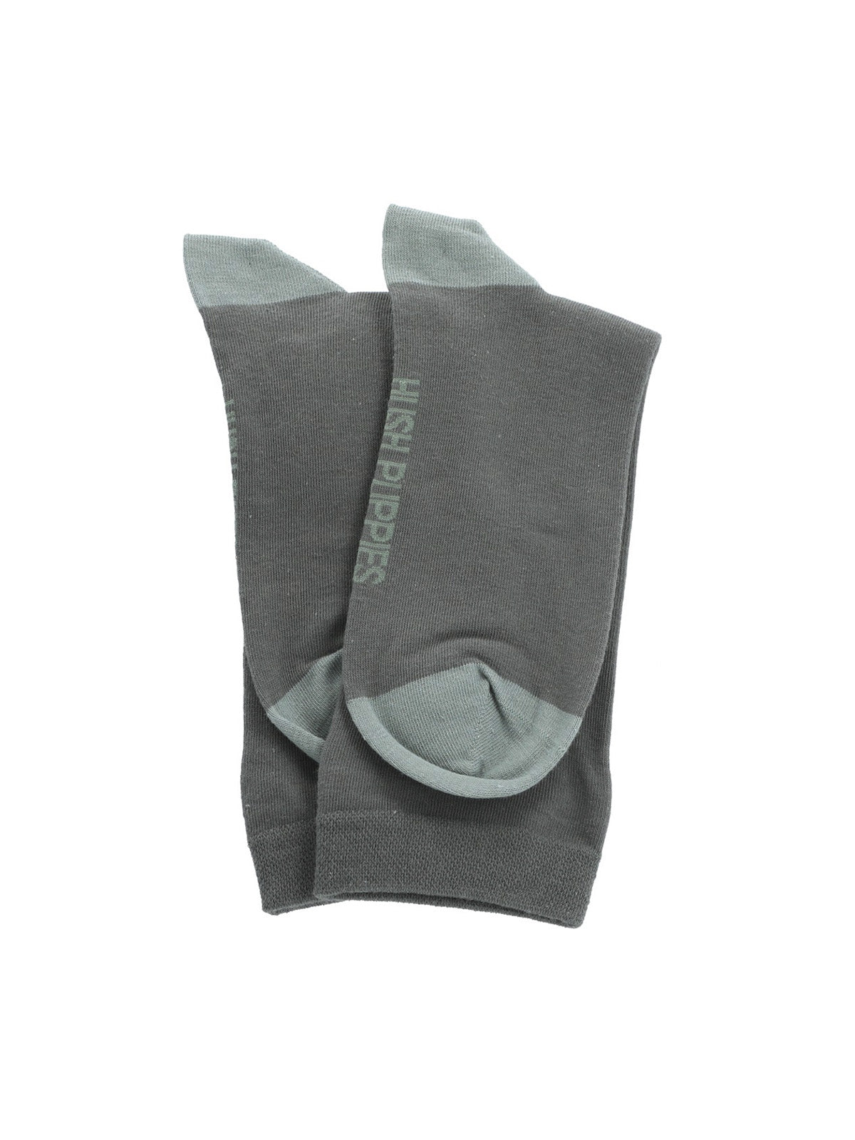 Calcetin Algodón Mujer C Cuff Plainem Gris Hush Puppies