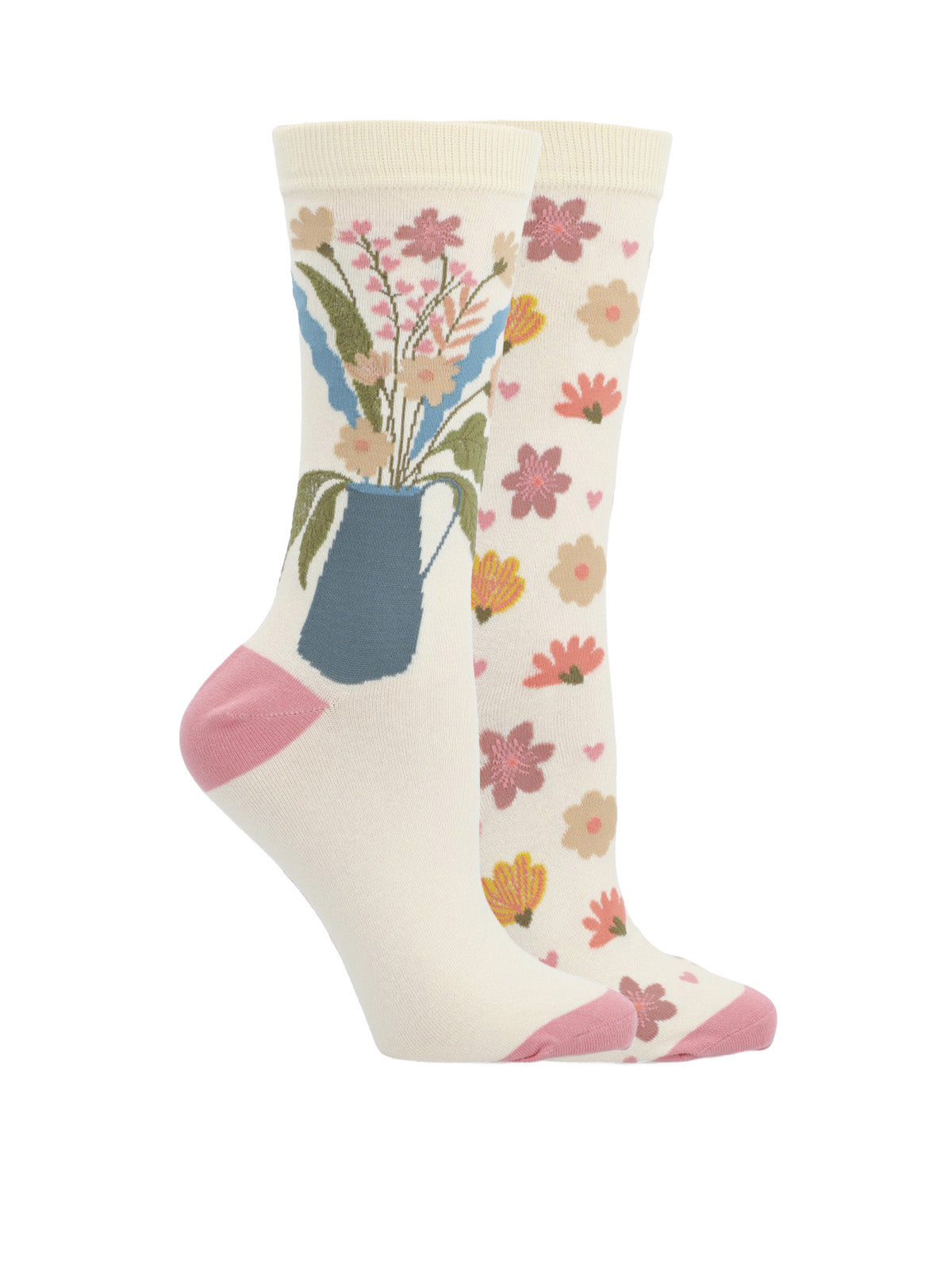 Calcetin Algodón Mujer Diff Spring Gris Hush Puppies