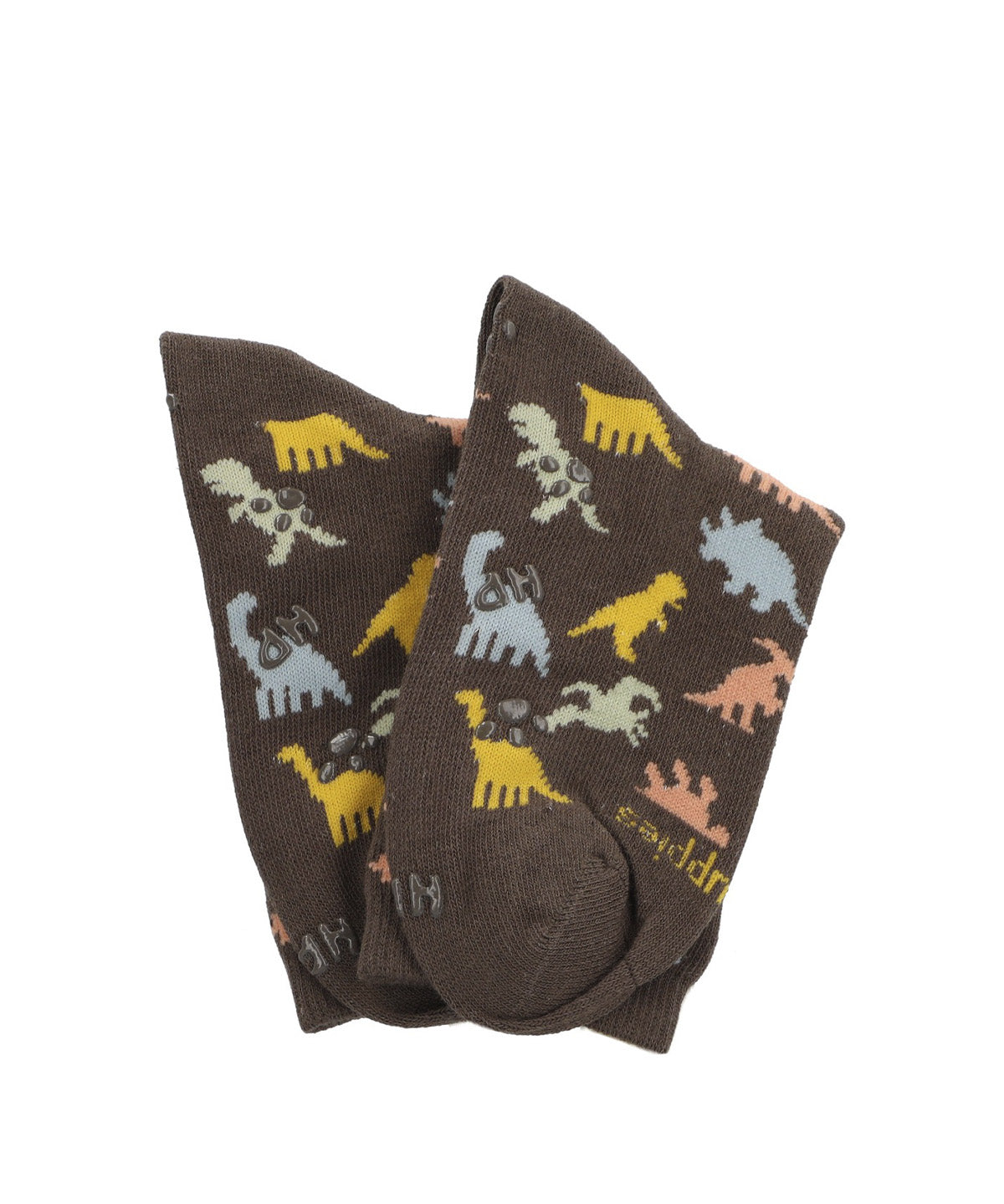Calcetin Algodón Niño C Dinosours Café Hush Puppies