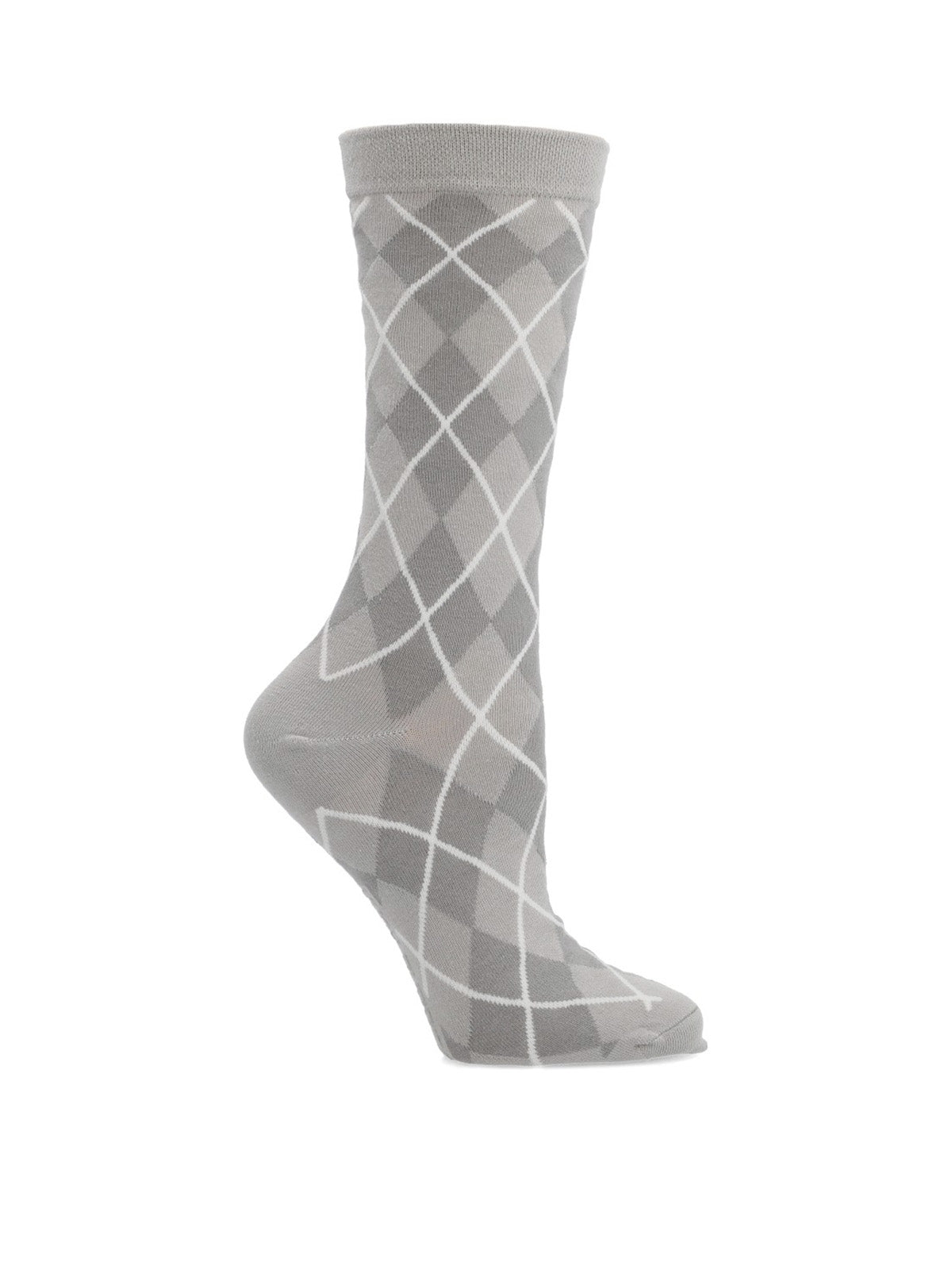 Calcetin Algodón Mujer C Cuff Diamond Gris Hush Puppies