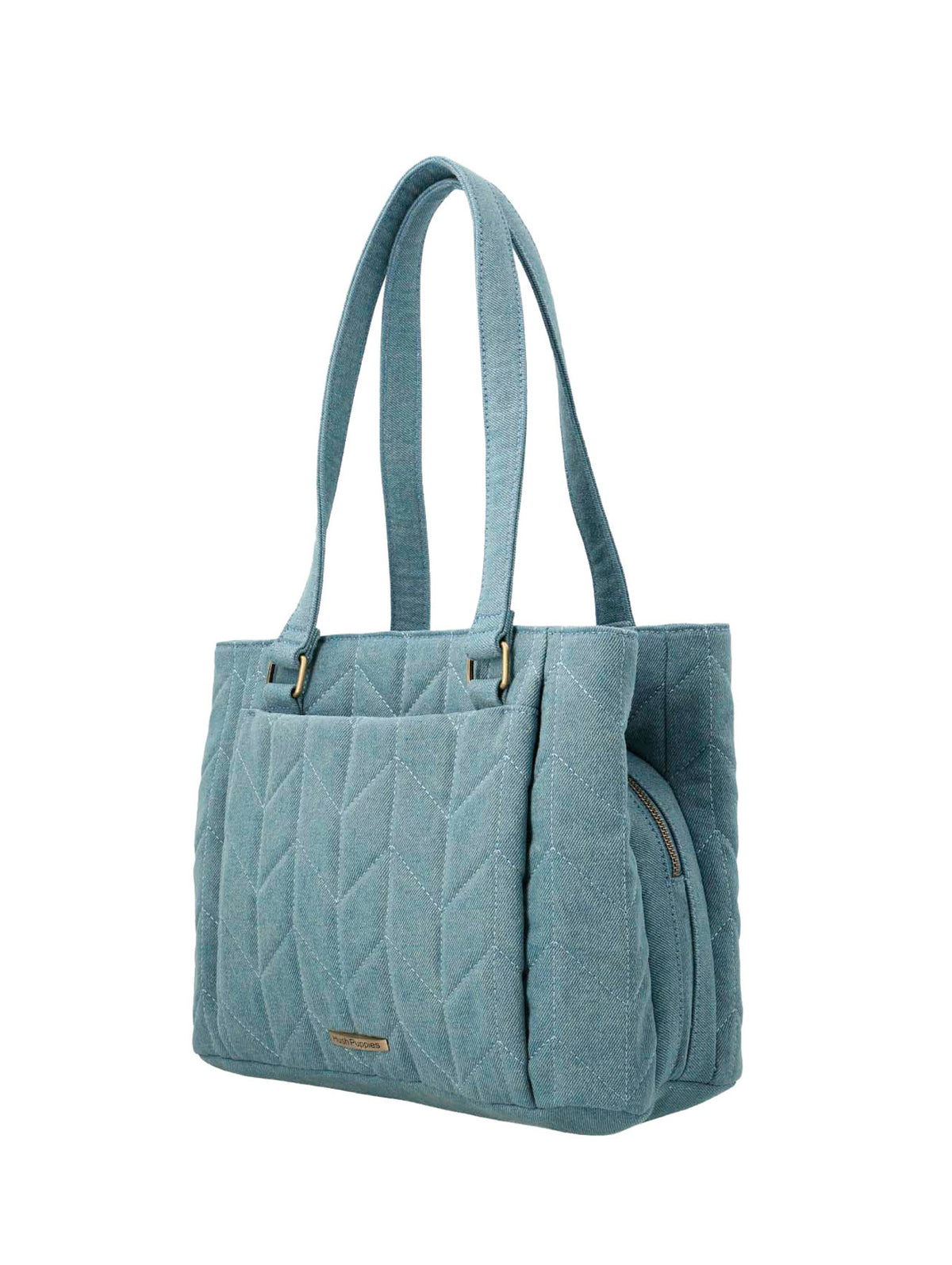 Cartera Textil Mujer Joseph Bag Azul Hush Puppies