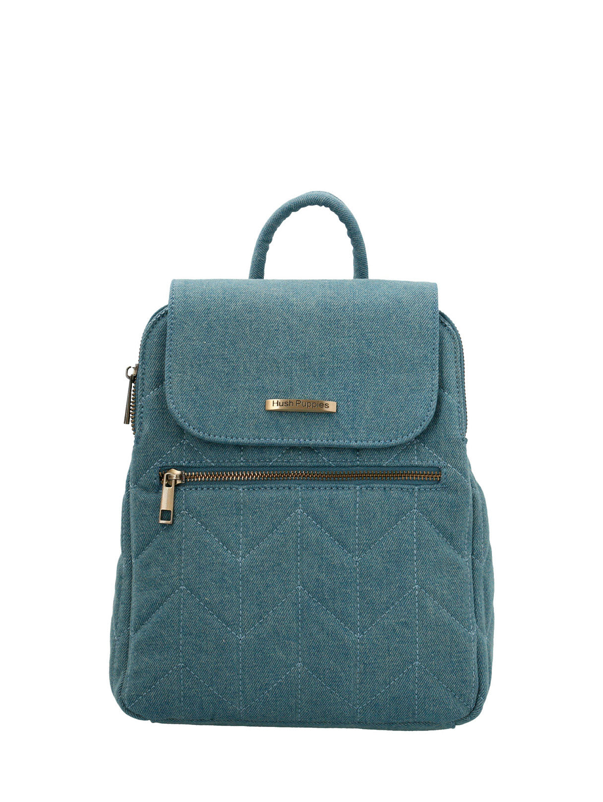 Cartera Mochila Textil Mujer Joan Backbag Azul Hush Puppies