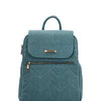 Cartera Mochila Textil Mujer Joan Backbag Azul Hush Puppies
