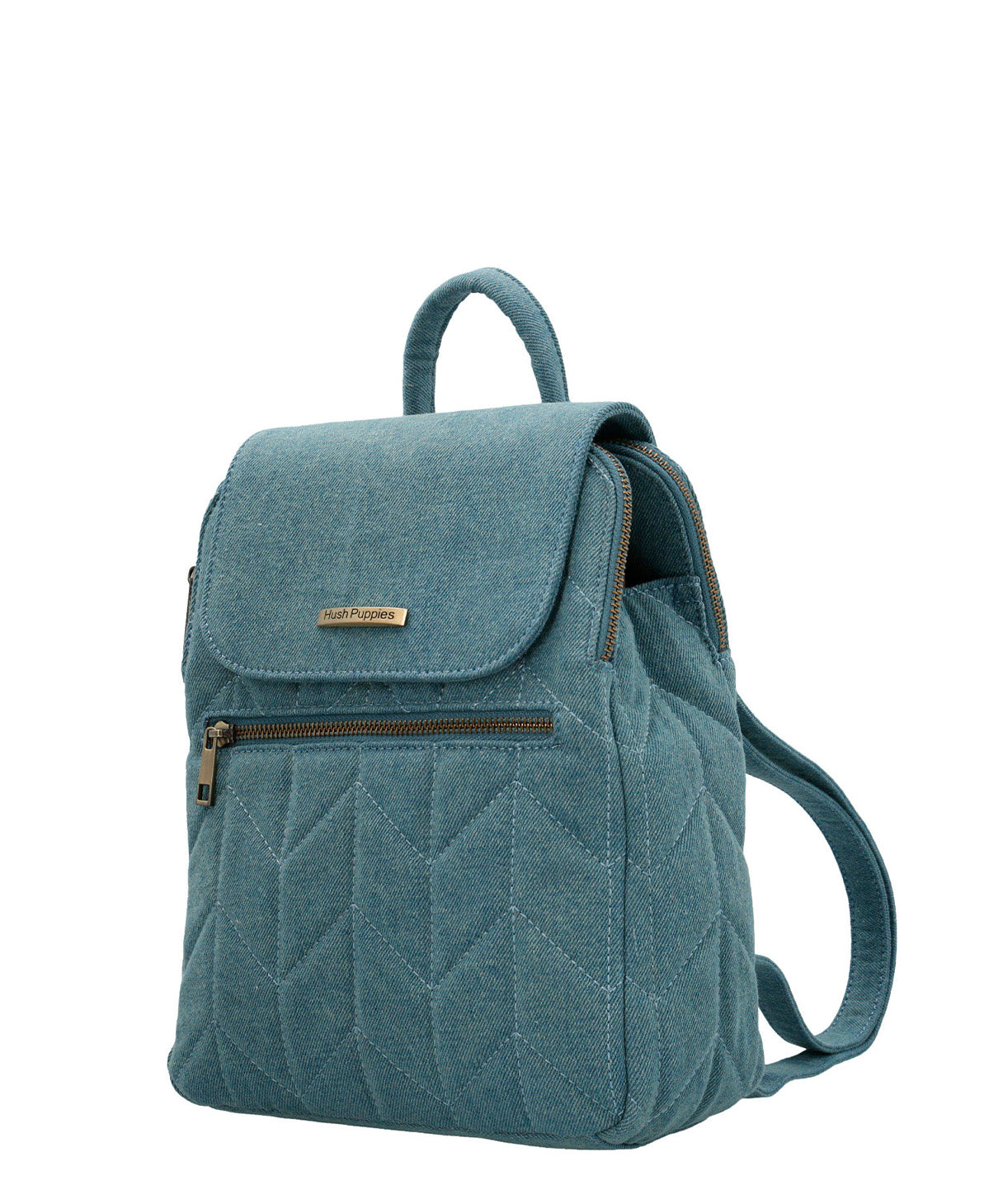 Cartera Mochila Textil Mujer Joan Backbag Azul Hush Puppies