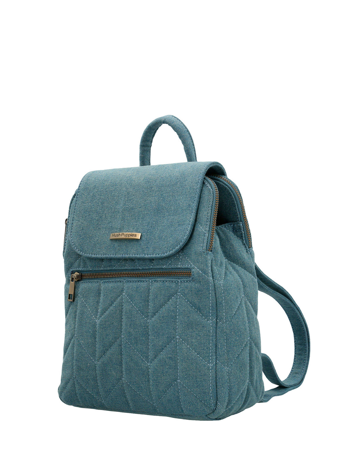 Cartera Mochila Textil Mujer Joan Backbag Azul Hush Puppies