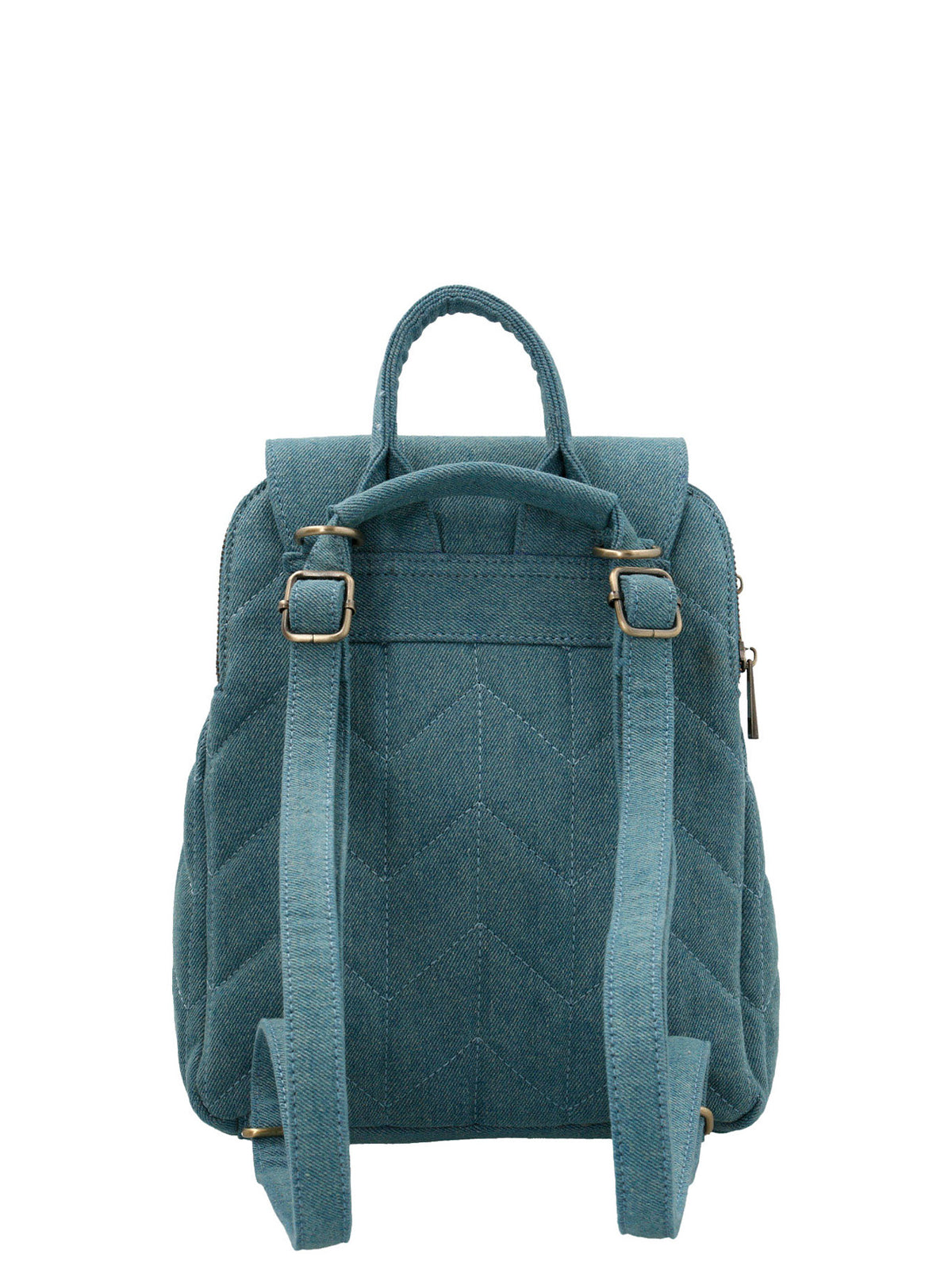 Cartera Mochila Textil Mujer Joan Backbag Azul Hush Puppies