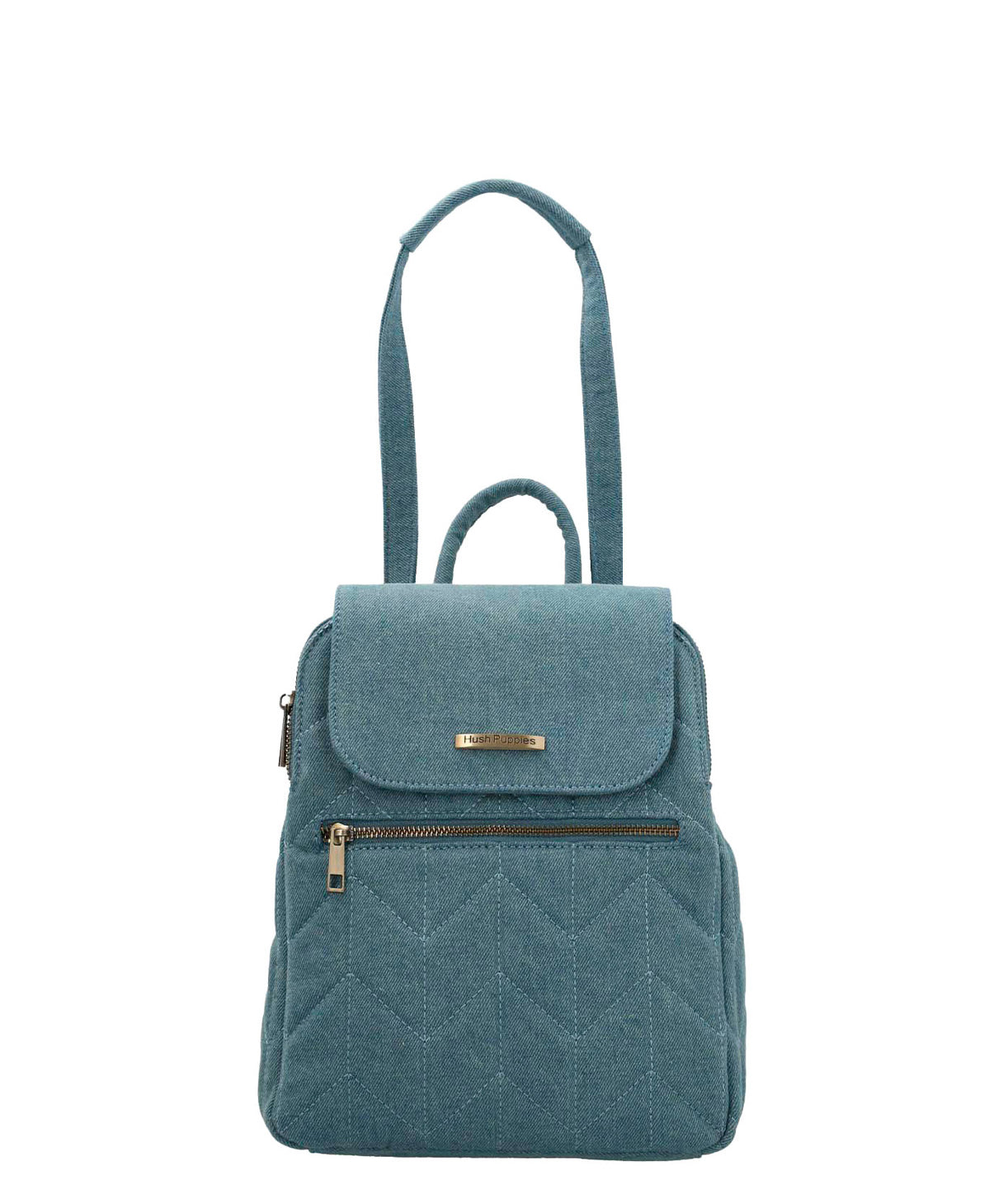 Cartera Mochila Textil Mujer Joan Backbag Azul Hush Puppies