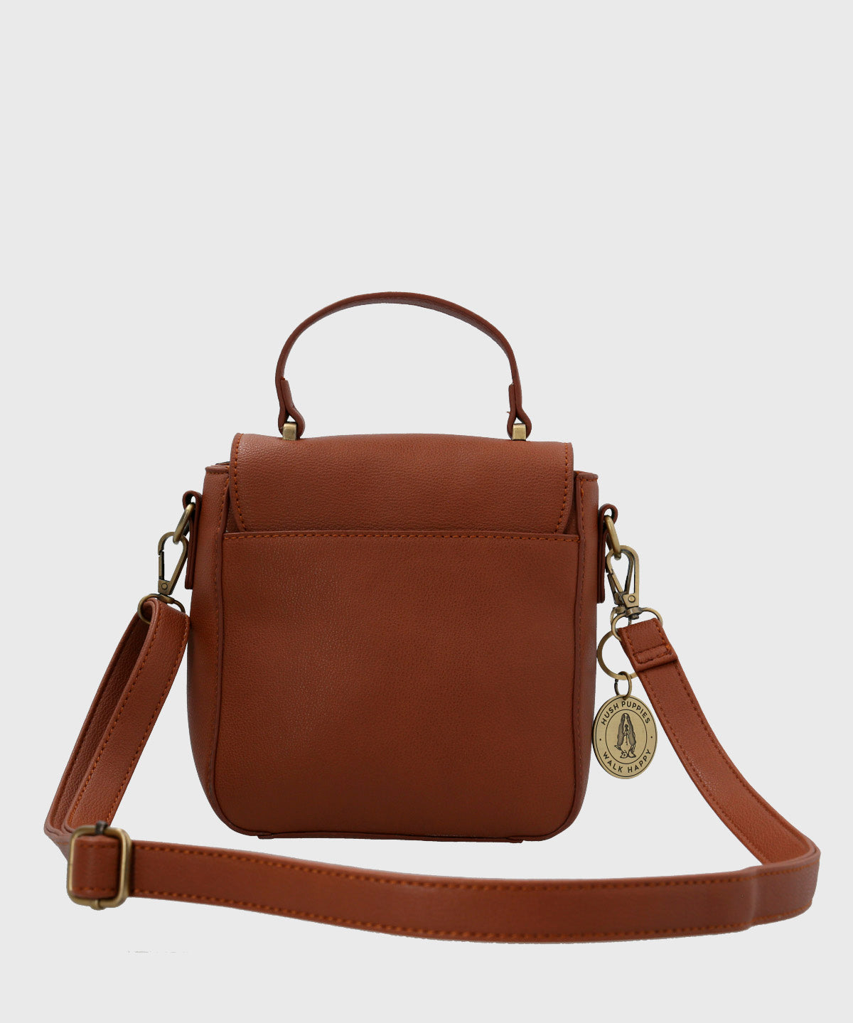 Cartera Textil Mujer Bennett Cross Café Hush Puppies-Hush Puppies Chile