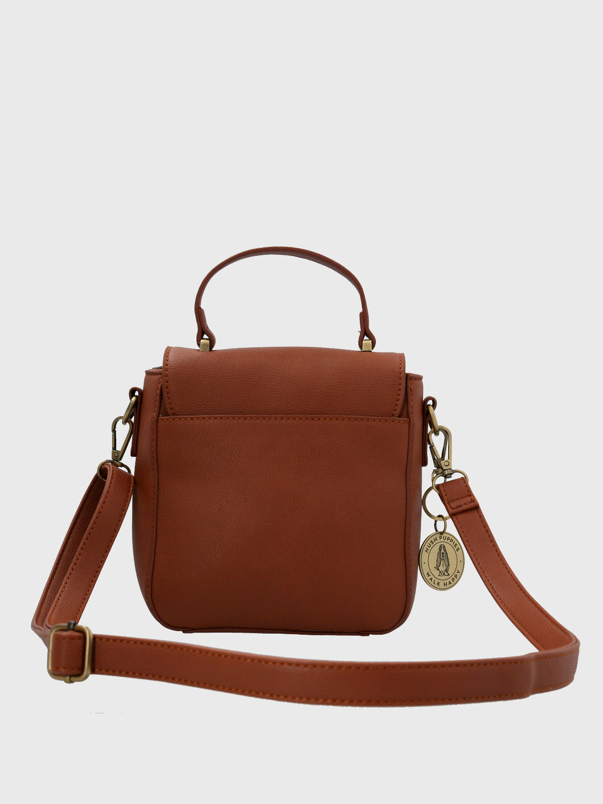 Cartera Textil Mujer Bennett Cross Café Hush Puppies-Hush Puppies Chile
