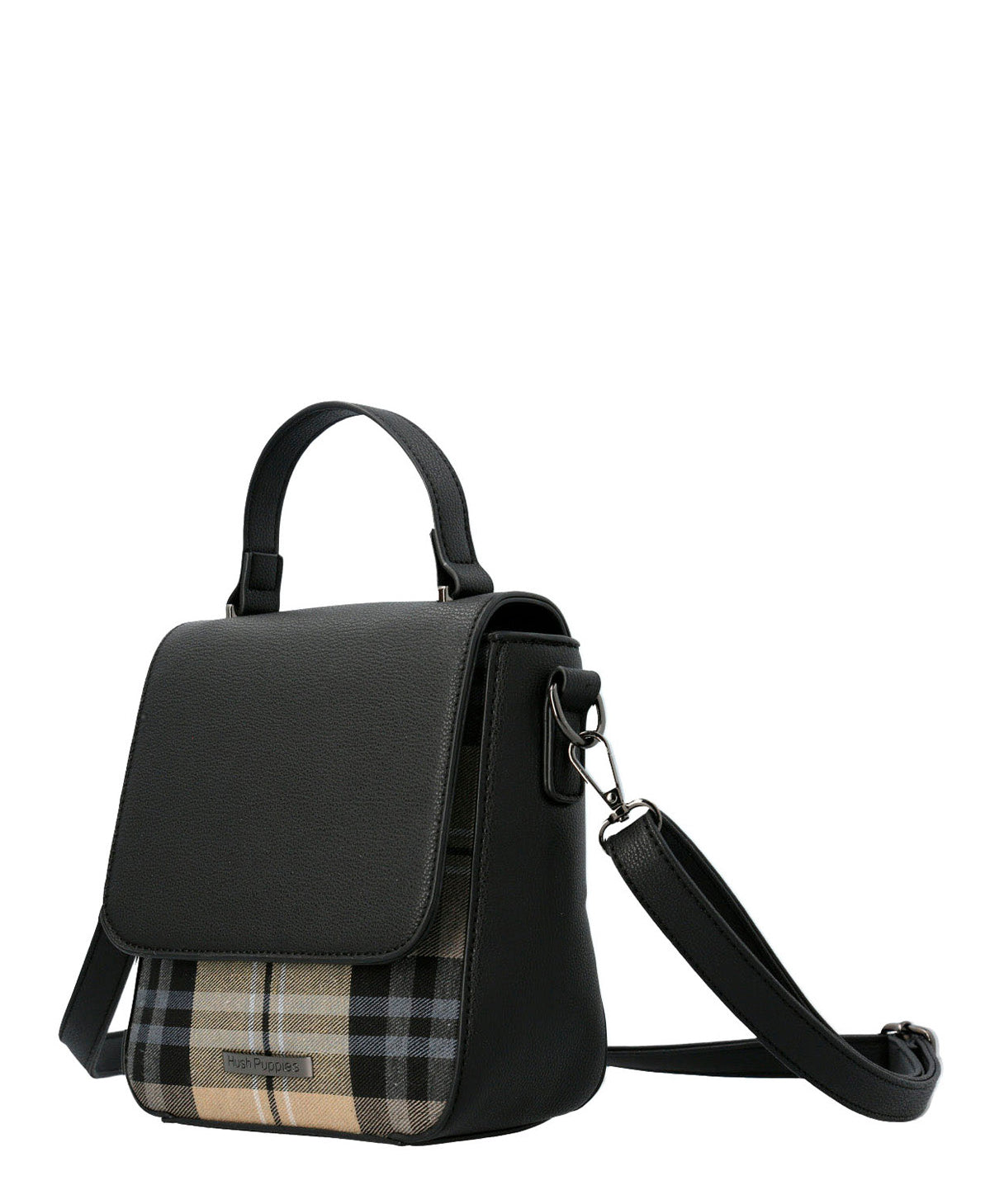 Cartera Textil Mujer Bennett Cross Negro Hush Puppies