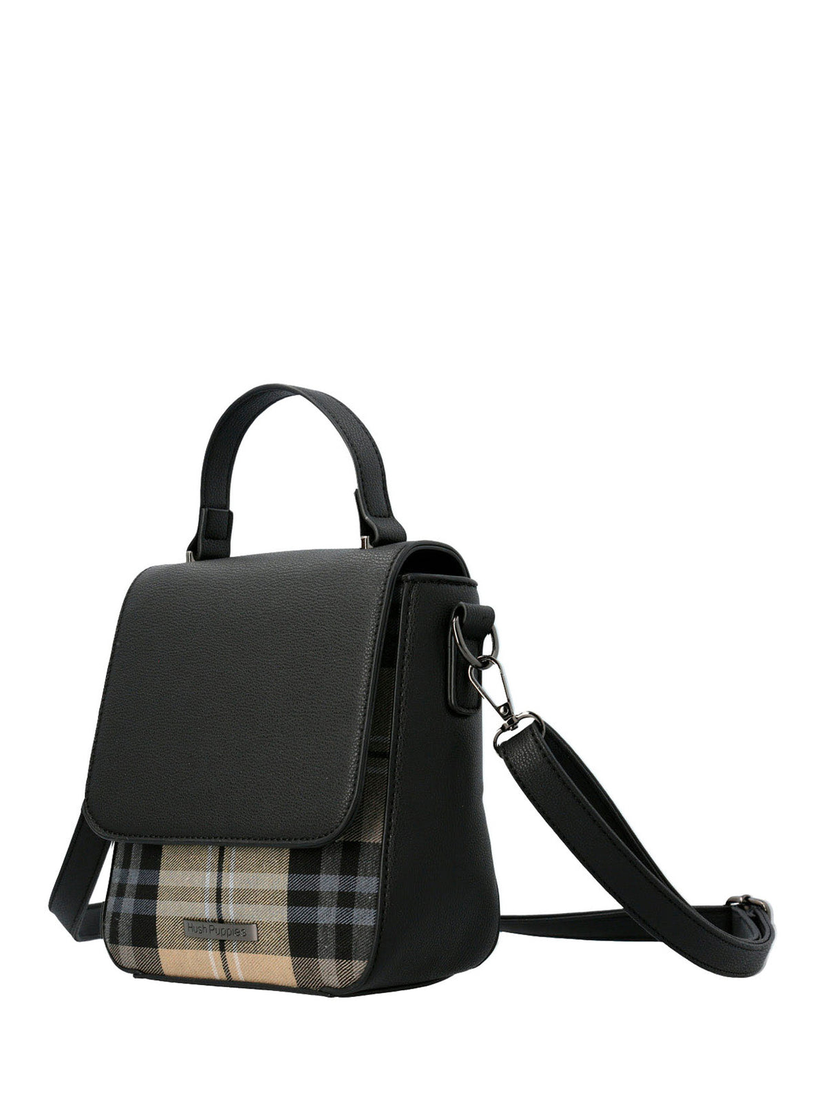 Cartera Textil Mujer Bennett Cross Negro Hush Puppies