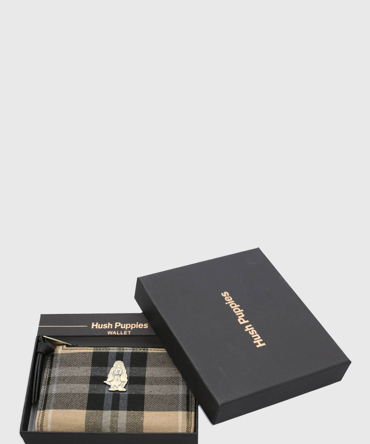 Monedero Ecocuero Mujer Barly Coin Negro Hush Puppies