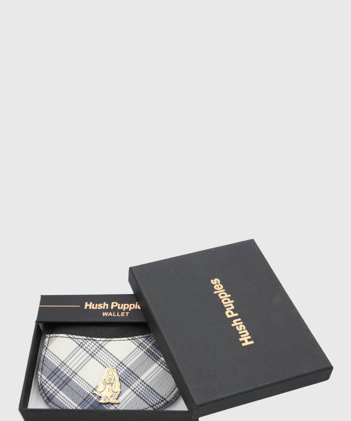 Tarjetero Ecocuero Mujer Bennett Card Negro Hush Puppies