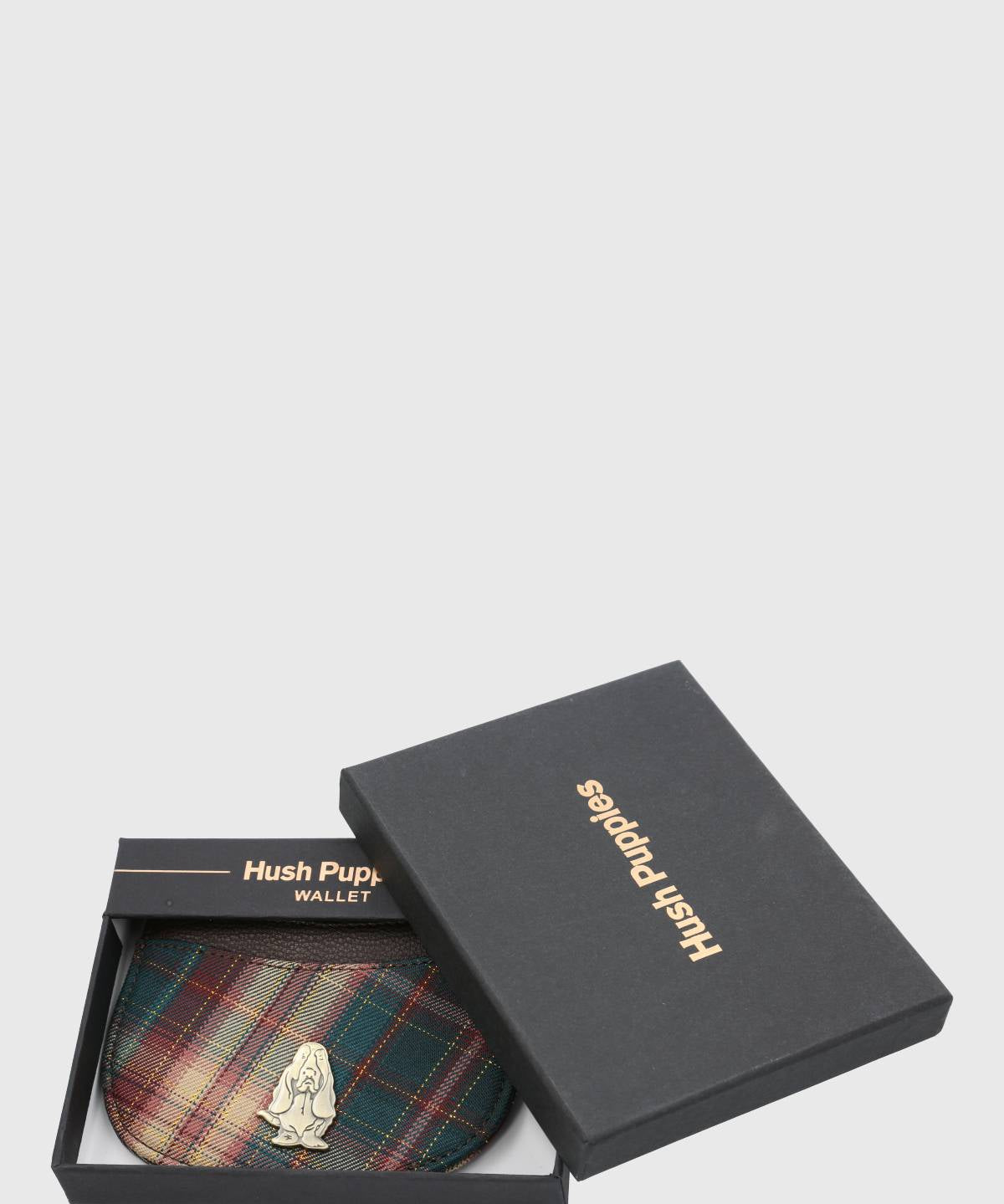 Tarjetero Ecocuero Mujer Bennett Card Café Hush Puppies