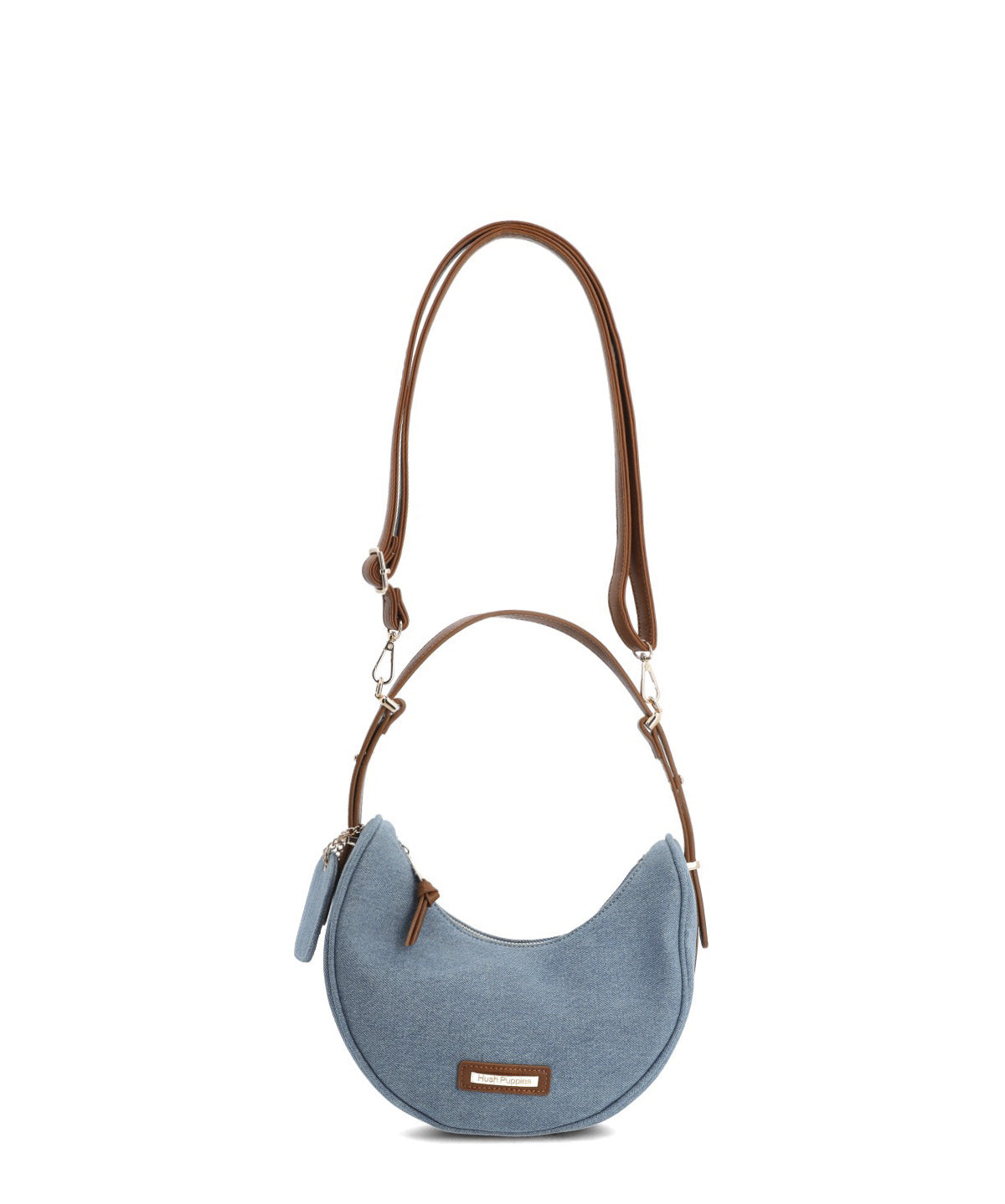 Cartera Textil Mujer Denham Hobo Azul Hush Puppies