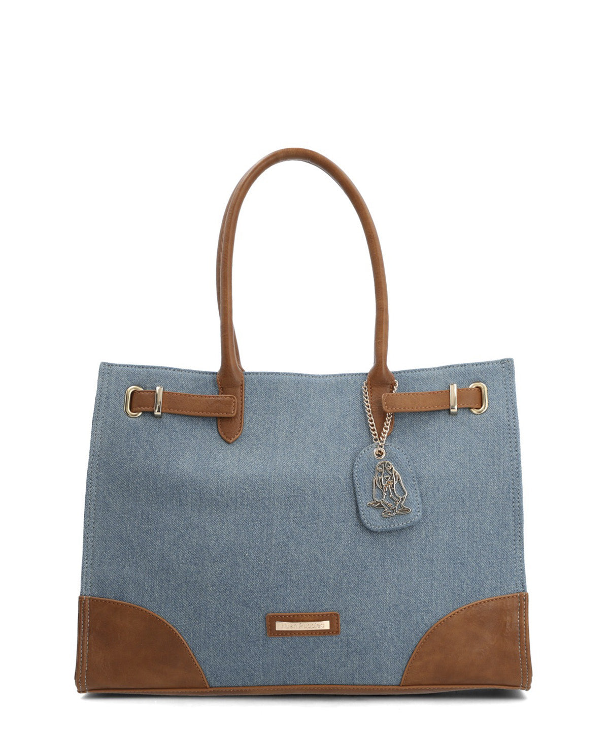 Cartera Textil Mujer Denham Tote Azul Hush Puppies