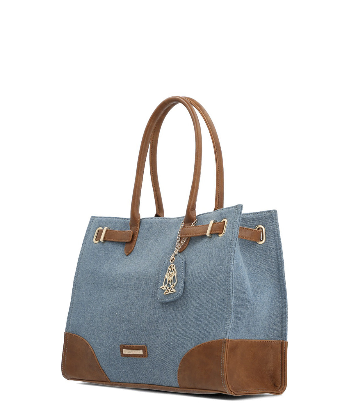 Cartera Textil Mujer Denham Tote Azul Hush Puppies