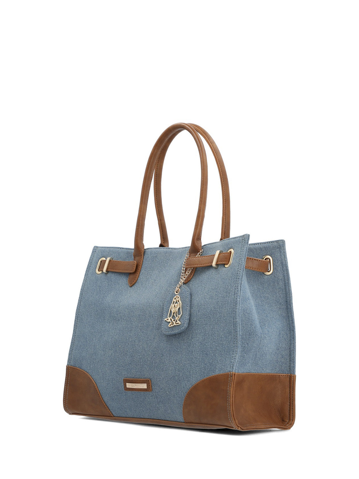 Cartera Textil Mujer Denham Tote Azul Hush Puppies