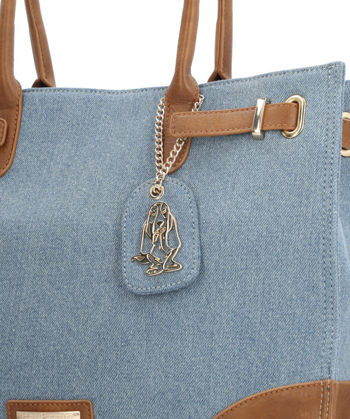 Cartera Textil Mujer Denham Tote Azul Hush Puppies