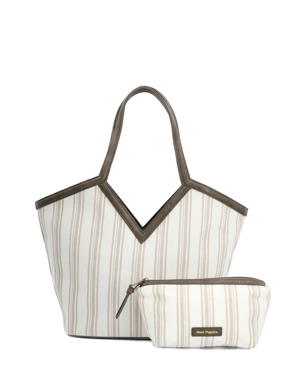 Cartera Textil Mujer Cannock Tote Beige/Crudo Hush Puppies