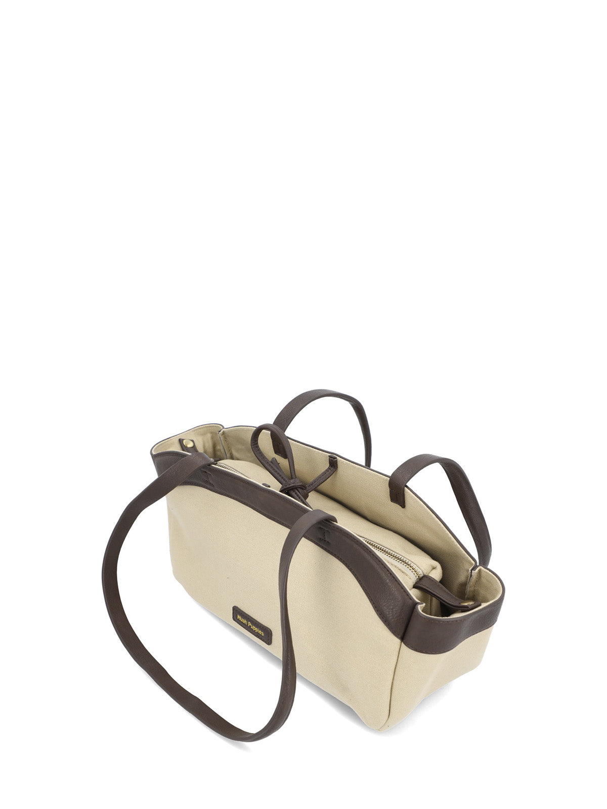 Cartera Textil Mujer Cannock Bag Beige/Crudo Hush Puppies