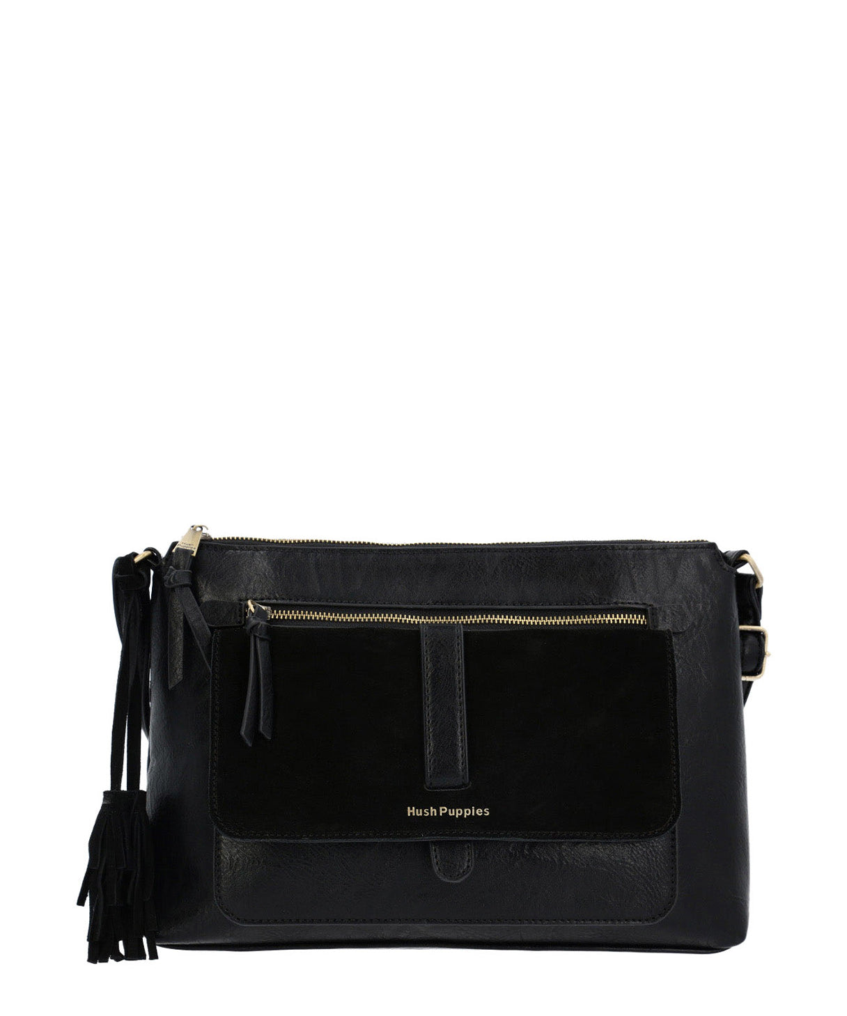 Cartera Ecocuero Mujer Lennon Bag Negro Hush Puppies