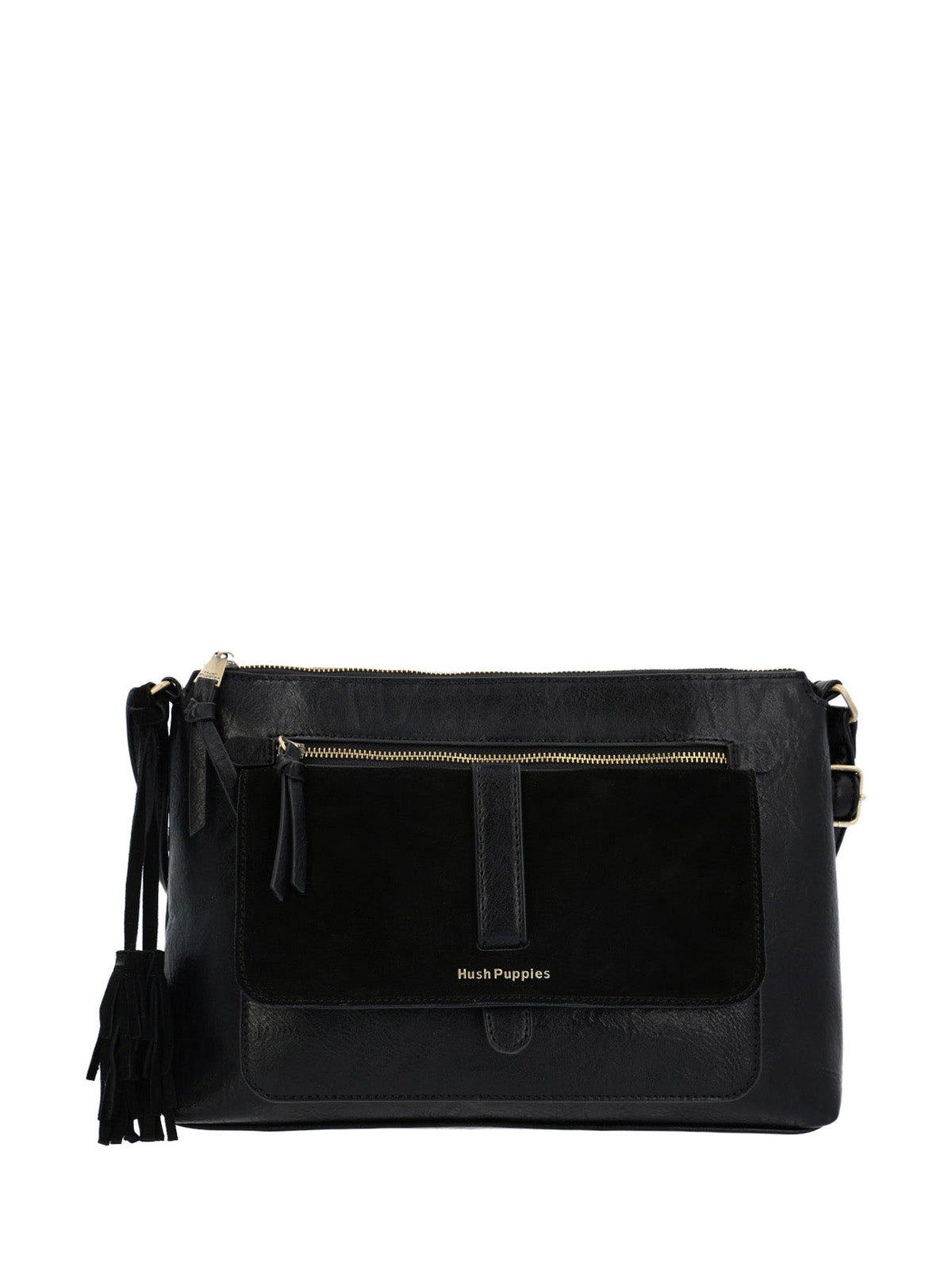 Cartera Ecocuero Mujer Lennon Bag Negro Hush Puppies