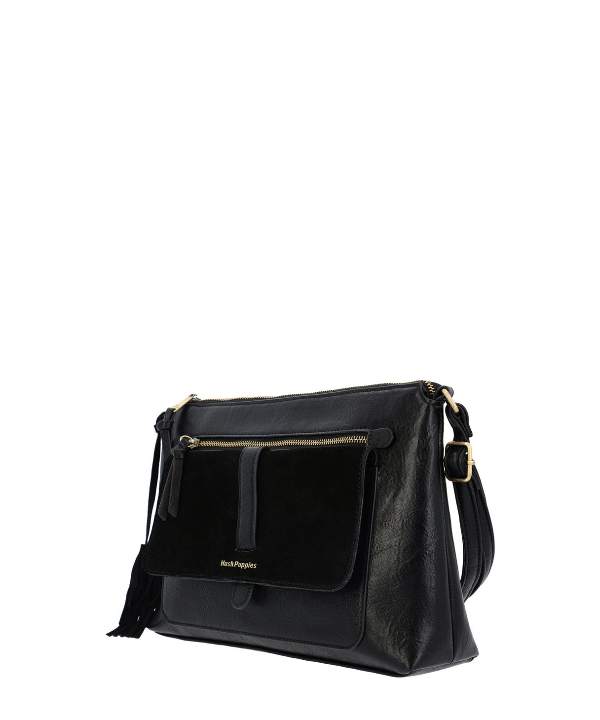 Cartera Ecocuero Mujer Lennon Bag Negro Hush Puppies