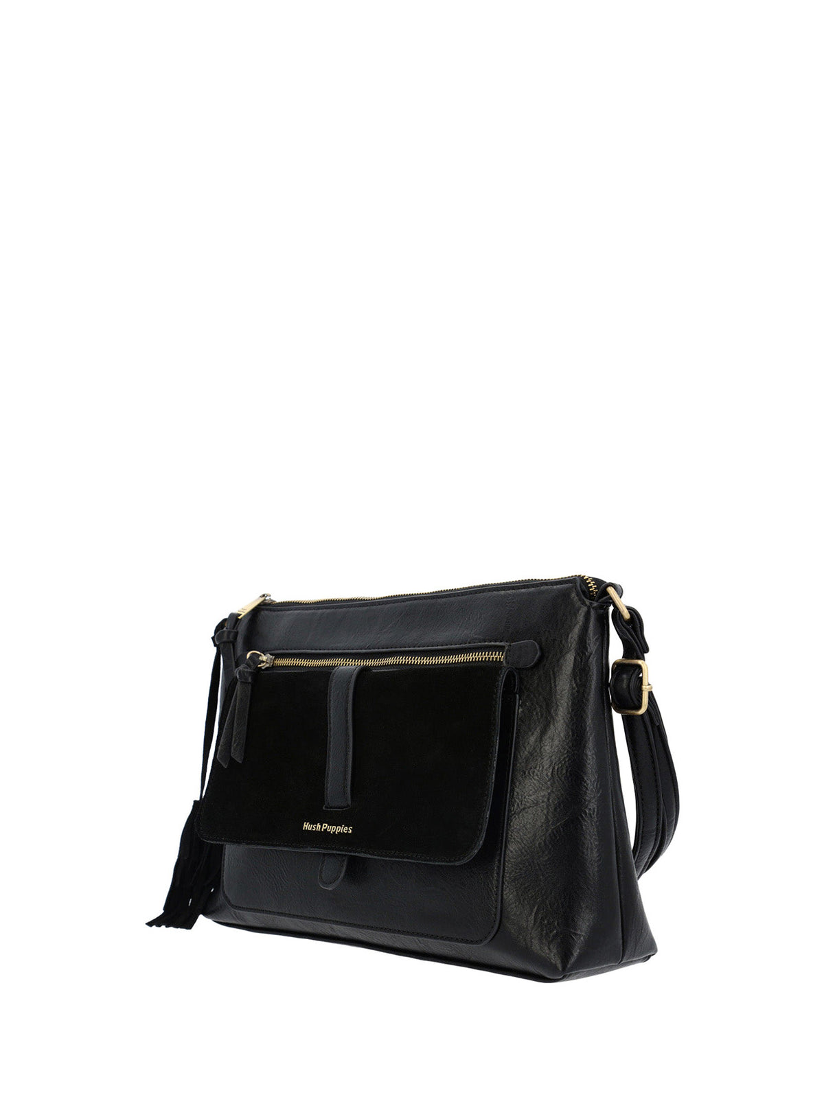 Cartera Ecocuero Mujer Lennon Bag Negro Hush Puppies