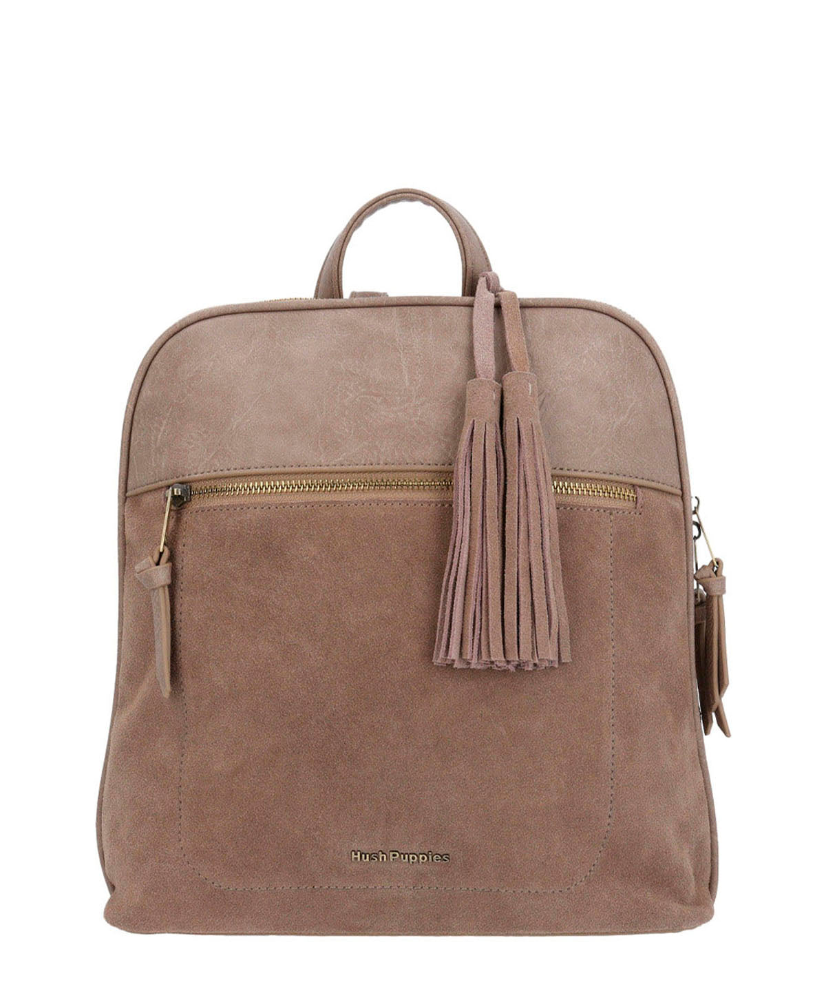 Mochila Ecocuero Mujer Leana Back Café Hush Puppies | Hush Puppies