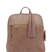 Mochila Ecocuero Mujer Leana Back Café Hush Puppies | Hush Puppies